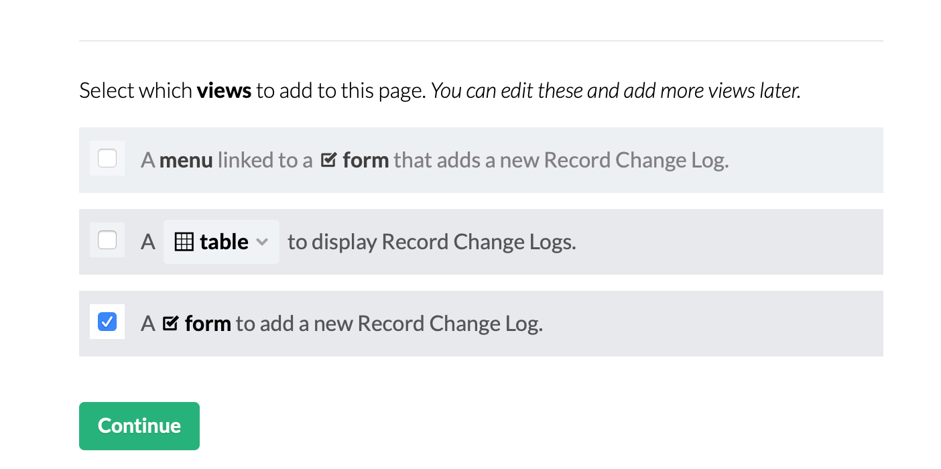 Record Update View Based 5 for Record Update Log (View Based)